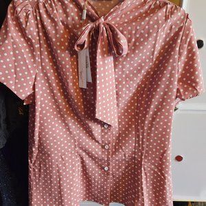 Polka Dot Blouse